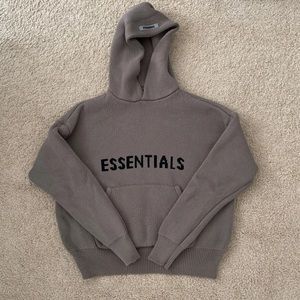 SOLD. FOG essentials knit hoodie